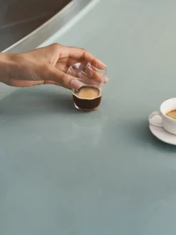New Serax Silhouette double espresso glass 11 cl 4-pack, Clear Transparent
