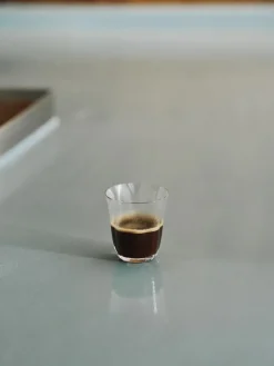New Serax Silhouette double espresso glass 11 cl 4-pack, Clear Transparent