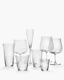 Long Drink & Highball Glasses^Serax Silhouette long drink glass 44 cl 4-pack, Clear Transparent