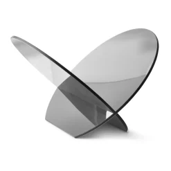 Magazine Racks^Gejst Silia newspaper stand, Stainless steel Silver-coloured
