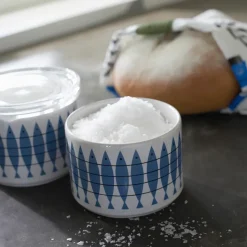 Storage Jars^Almedahls Sill jar with lid, Blue