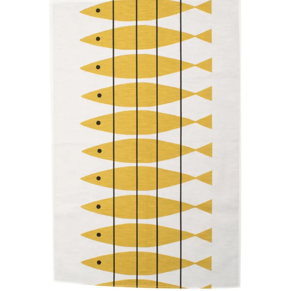 Online Almedahls Sill kitchen towel, Ockra Yellow