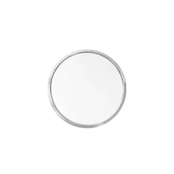 Round Mirrors^&Tradition Sillon SH4 mirror, Chrome Silver-coloured