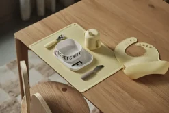 Hot Scandi Living Silly bib silicone 2-pack, Blush Lemon PinkYellow