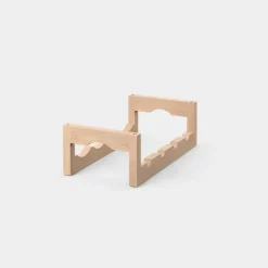 Online Massproductions Silo stapelbart wine rack, Oiled ash Beige