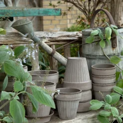 Clearance Bergs Potter Simona flower pot 16 cm, Grey