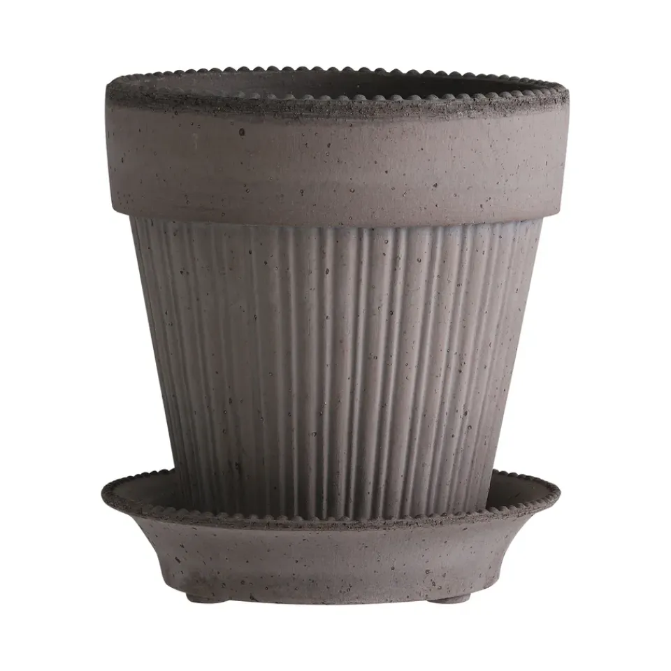 Flower Pots^Bergs Potter Simona flower pot 14 cm, Grey