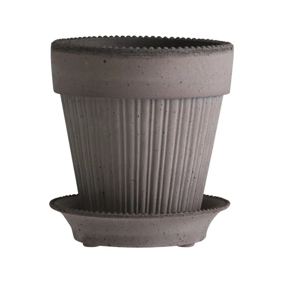 Hot Bergs Potter Simona flower pot Ø18 cm, Grey