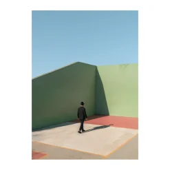 Paper Collective Simplicity of the Moment poster, 50x70 cm GreenBlue