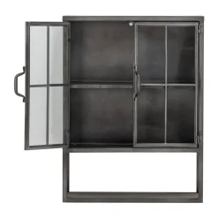 Sale Bloomingville Sindre cupboard 46x21.5x61 cm, , metal Black