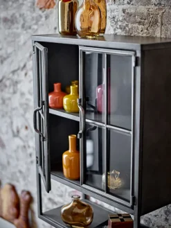 Sale Bloomingville Sindre cupboard 46x21.5x61 cm, , metal Black