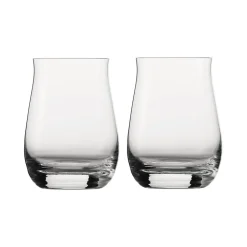 Whiskey & Cognac Glasses|Long Drink & Highball Glasses^Spiegelau Single Barrel Bourbon glass, 2-pack, clear Transparent
