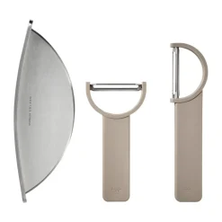 Online Zone Denmark Singles cutting set 3 harnesses, Soft taupe Brown