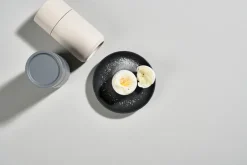 Zone Denmark Singles egg cup 4-pack with holder, Black