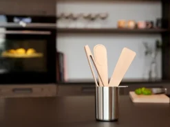 Best Zone Denmark Singles kitchen utensil set 4 pieces, Steel Beige