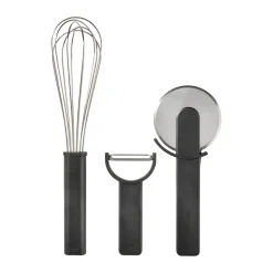 Best Zone Denmark Singles kitchen utensil set 3 pieces, Svart Black