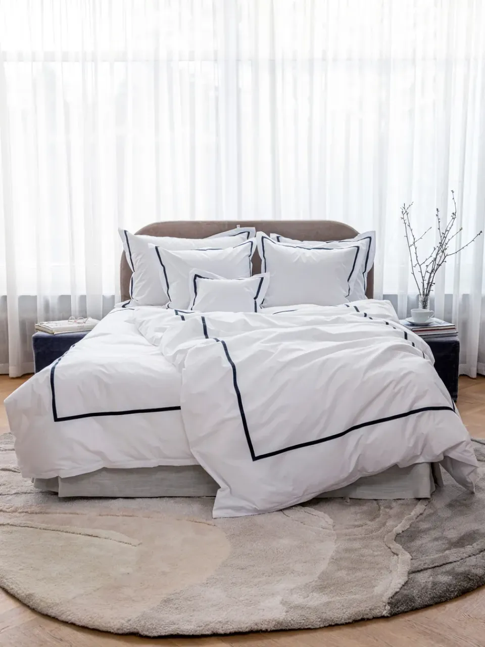 Duvet Covers^Mille Notti Singolo duvert cover EKO, Dark , 150x210 cm Grey