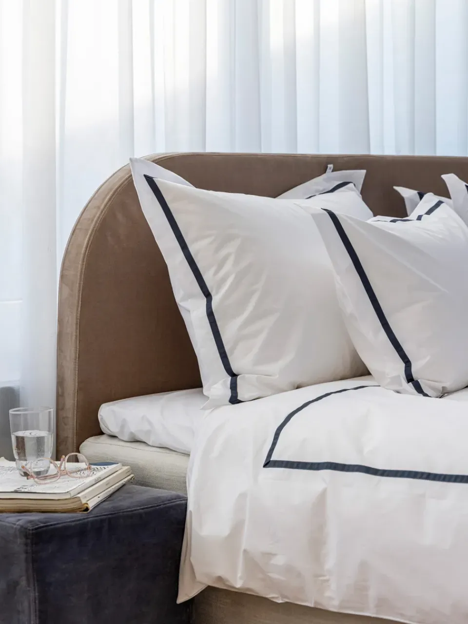 Hot Mille Notti Singolo pillowcase EKO, Dark , 50x60 cm Grey