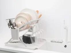 Sale Brabantia Sinkside collapsible dish rack51 cm, Light Grey