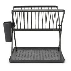 Brabantia Sinkside collapsible dish rack37 cm, Dark Grey