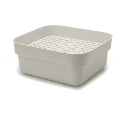 Dish Drainers^Brabantia Sinkside dish bowl with drying tray 34x37 cm, Light Grey