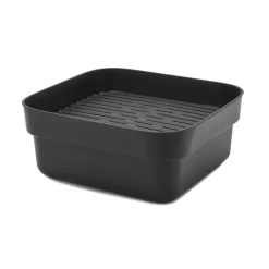 Dish Drainers^Brabantia Sinkside dish bowl with drying tray 34x37 cm, Dark Grey