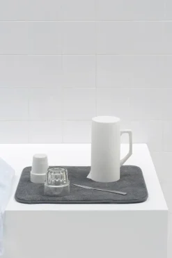 Other Washing & Cleaning Accessories^Brabantia Sinkside dish mat mikrofiber 47x40 cm, Dark Grey