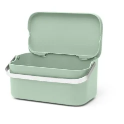 Discount Brabantia Sinkside food waste bin 13x22 cm, Jade Green