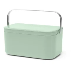 Discount Brabantia Sinkside food waste bin 13x22 cm, Jade Green