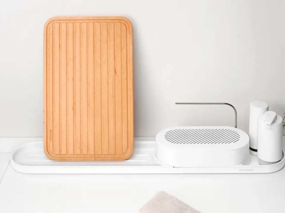 Other Washing & Cleaning Accessories^Brabantia SinkStyle sink organiser set 4 pieces, Mineral Fresh White
