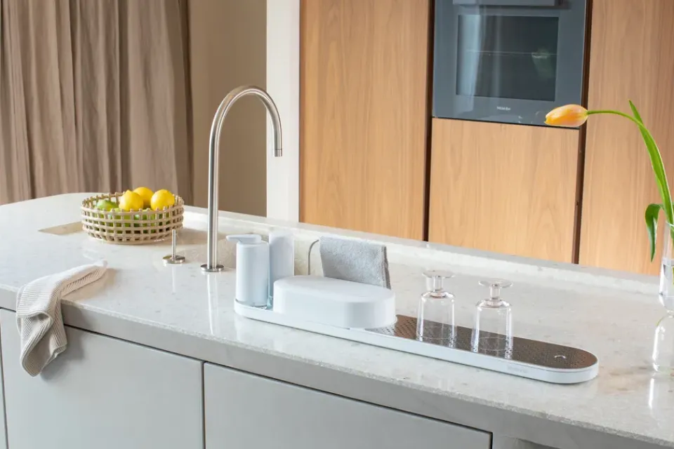 Other Washing & Cleaning Accessories^Brabantia SinkStyle sink organiser set 4 pieces, Mineral Fresh White