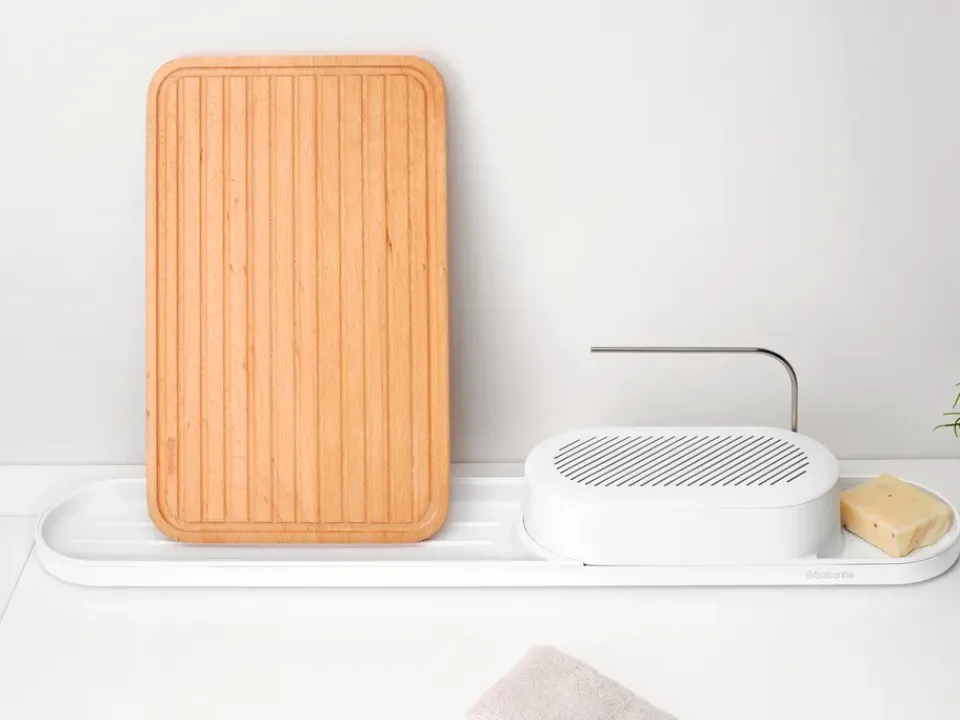 Other Washing & Cleaning Accessories^Brabantia SinkStyle sink organiser set 2 pieces, Mineral Fresh White