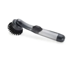 Outlet Joseph Joseph Sinktech dish brush with replacement head, Clear Grey