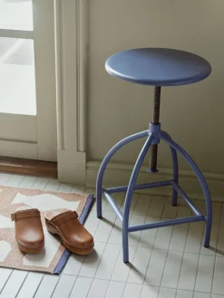 Stools^Broste Copenhagen Sire stool, Blue