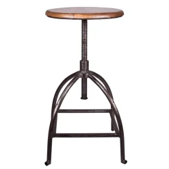 Stools^Broste Copenhagen Sire stool mango wood, 73 cm Brown