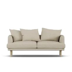 1898 Sjövik sofa, Bern 0341-white-oiled oak, 2,5-seater Beige