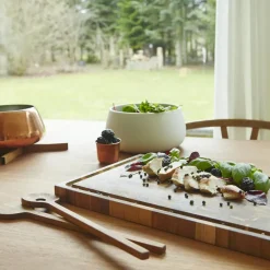 Fritz Hansen Skagerak cutting board teak, 40x24 cm Brown