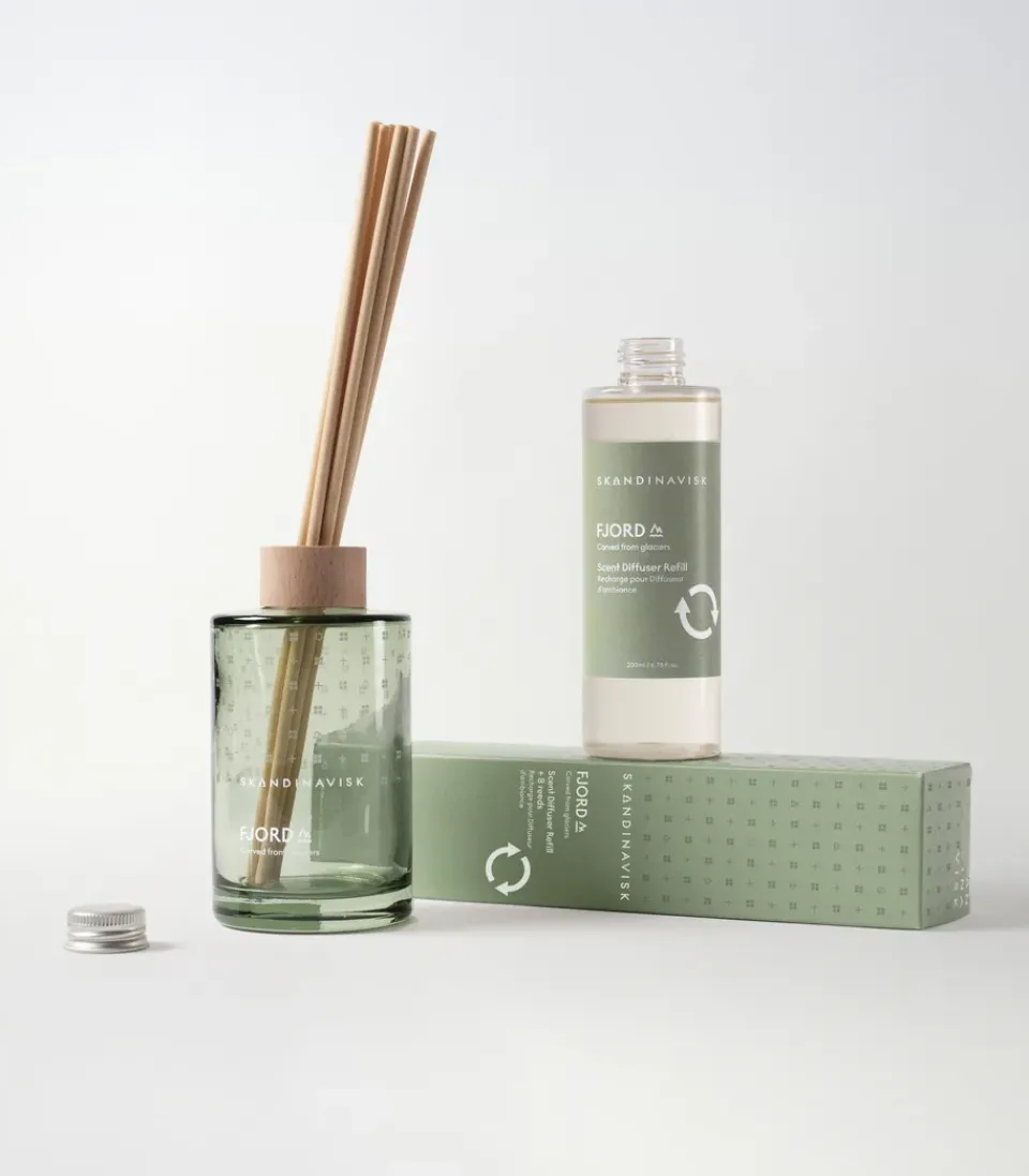 Best Skandinavisk refill to fragrance sticks 200 ml, Fjord Green