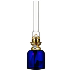 Best Karlskrona Lampfabrik Skeppsholmen paraffin lamp, Cobolt Blue