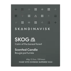 Clearance Skandinavisk Skog scented candle with lid, 65 g Green