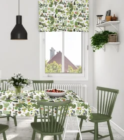 Discount Arvidssons Textil Skogsliv oilcloth, Green