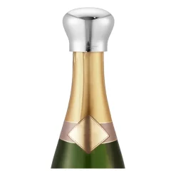 Online Georg Jensen Sky Champagne bottle stop, Stainless steel Silver-coloured