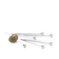 Wine & Barware^Georg Jensen Sky cocktail stick 6-pack, Stainless steel Silver-coloured