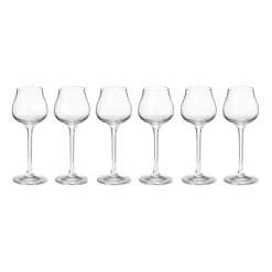 Shot Glasses^Georg Jensen Sky snaps glass 6 cl 6-pack, Clear Transparent