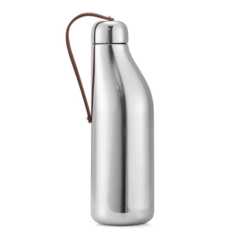 Water Bottles^Georg Jensen Sky water bottle 50 cl, Stainless steel Silver-coloured