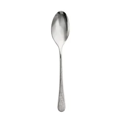 New Robert Welch Skye Bright dessert spoon, stainless steel Silver-coloured