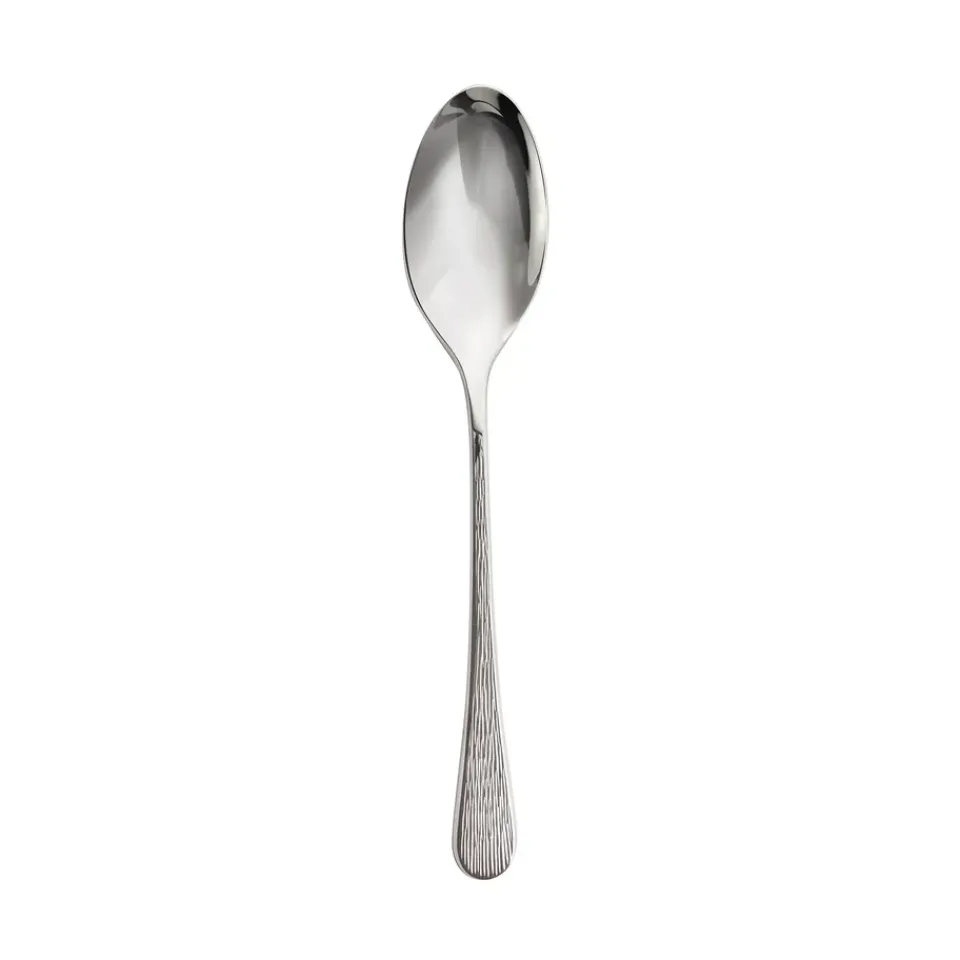 New Robert Welch Skye Bright dessert spoon, stainless steel Silver-coloured