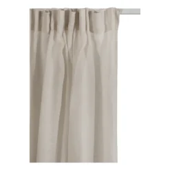 Curtains^Himla Skylight curtain with ironing strip 140x290 cm, Fog Beige