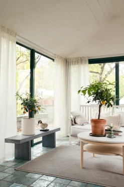 Curtains^Himla Skylight curtain with ironing strip 140x290 cm, Fog Beige