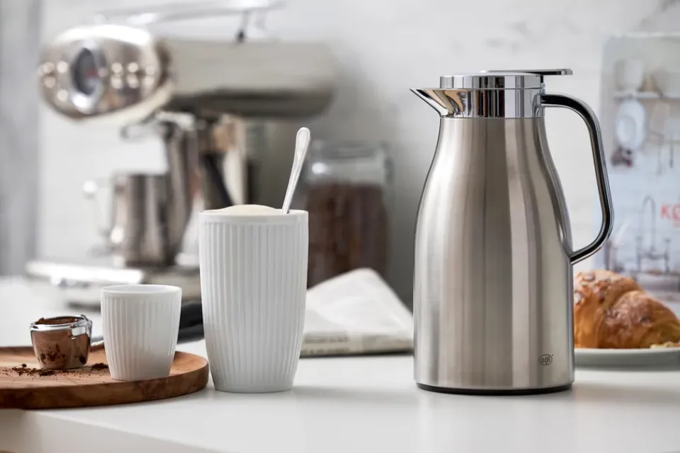Sale Alfi Skyline thermal jug 1 l, Matte steel Silver-coloured